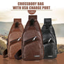 Crossbody Bag With USB Charge Port - MekMart