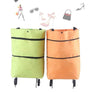 Shopping bag folding green bag - MekMart