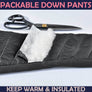 Women High Waist Down Pants - MekMart