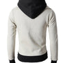 Men's winter outdoor windproof hooded thick casual jacket sweater