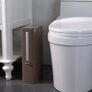 Plastic Trash Can Set with Toilet Brush - MekMart