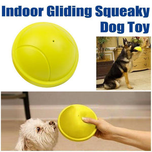 Indoor Gliding Squeaky Dog Toy - MekMart