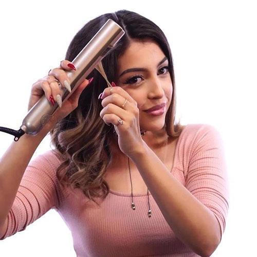 2 in 1 Hair Curler and Straightener - MekMart