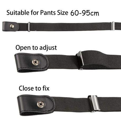 Buckle-Free Waist Belt For Jeans Pants - MekMart