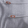 Men's oversized jacquard long-sleeved hooded sports sweatshirt jacket