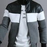 Windproof jacket in casual fashion stitching design