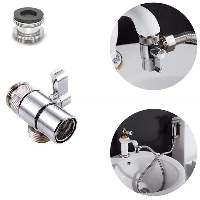 Bathroom Sink Faucet Sprayer Set