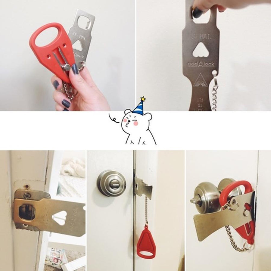 Domom Portable Door Lock - MekMart