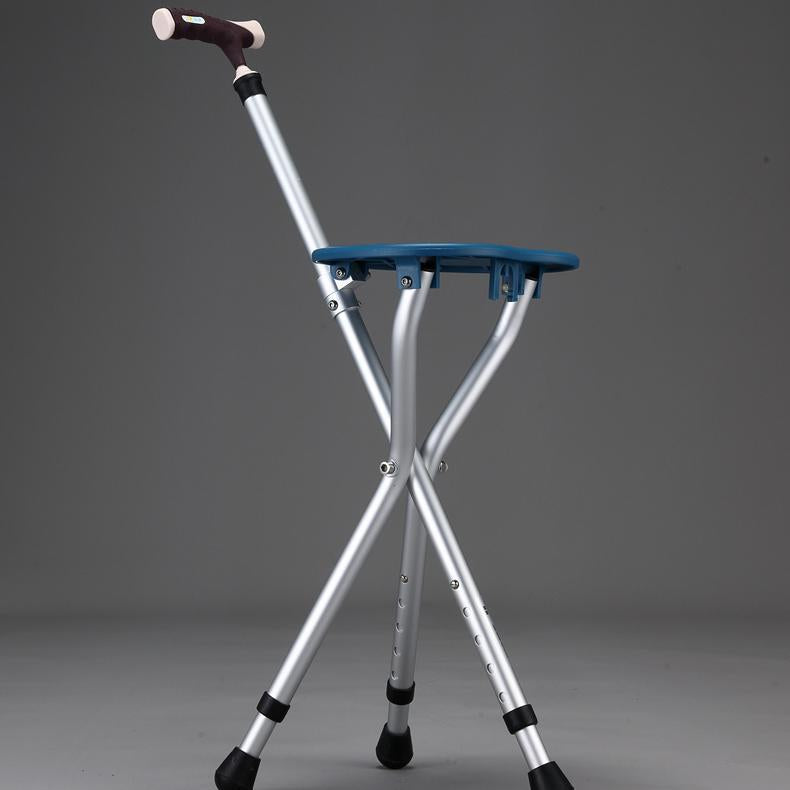 Multi-function cane crutch stool - MekMart