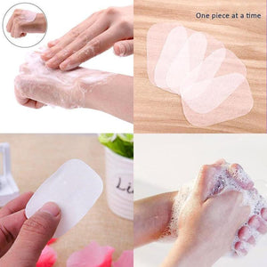 Portable Hand-Washing Paper 5 boxes（100PCS）