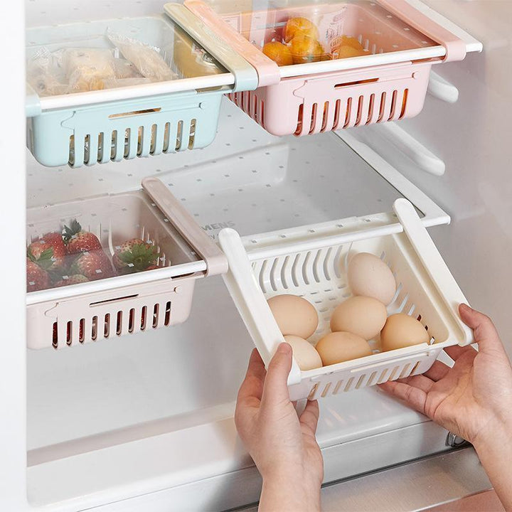 Kitchen Storage Refrigerator Partition Storage Rack(2 PC) - MekMart