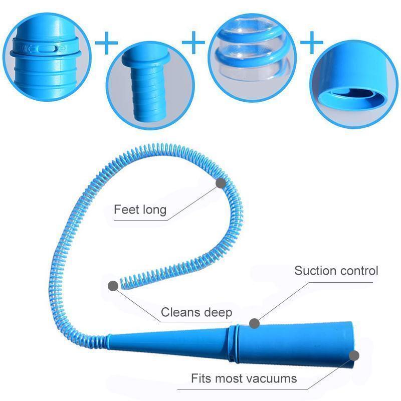 Dryer Vent Vacuum Hose Head Clean Dust Lint - MekMart