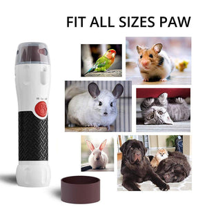 Hirundo LED Electric Pet Nail Clipper - MekMart