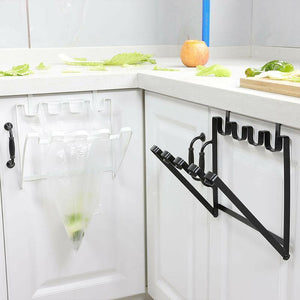 Hanging Metal Trash Bag Holder - MekMart