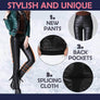Women High Waist Down Pants - MekMart