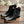 Women Waterproof Round-toe Leather Ankle Boots