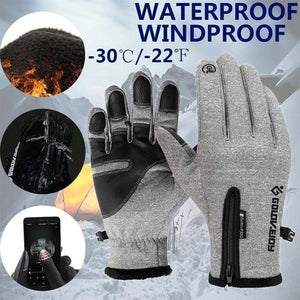 Winter Warm Waterproof Touch Screen Gloves - MekMart