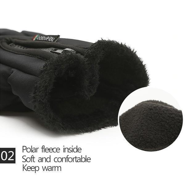 Winter Warm Waterproof Touch Screen Gloves - MekMart