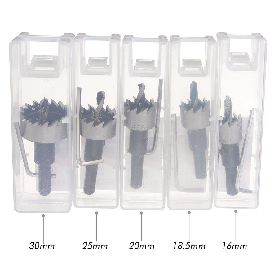 Domom 16-30MM HSS Drill Bit Hole Saw Set - MekMart