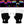 LED Gloves Finger Lights 3 Colors 6 Modes Flashing Rave Gloves - MekMart
