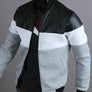 Windproof jacket in casual fashion stitching design