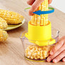 Cob Corn Stripper With Built-In Measuring Cup And Grater - MekMart