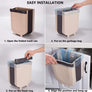 Creative Wall Mounted Folding Waste Bin - MekMart