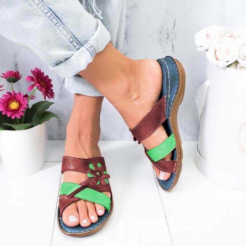 Women's Summer Floral Comfortable Sandals Update Version