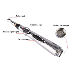 Newst Electric Meridians Laser Therapy Heal Massage Pen - MekMart