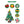 Kids DIY felt Christmas Tree Xmas Home Decoration 6 Types - MekMart