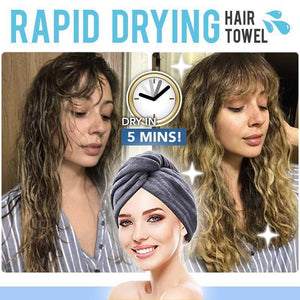 Rapid Drying Hair Towel - MekMart