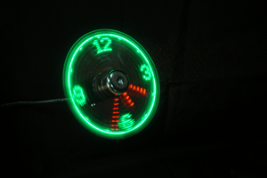 USB LED Fan Clock