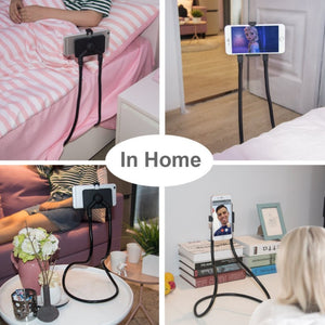 Cell Phone Holder, Universal Mobile Phone Stand, Lazy Bracket, DIY Flexible Mount Stand with Multiple Function