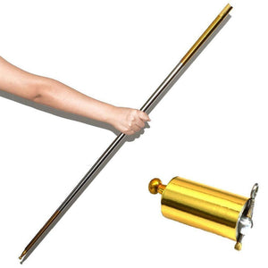 Portable Martial Arts Metal Staff