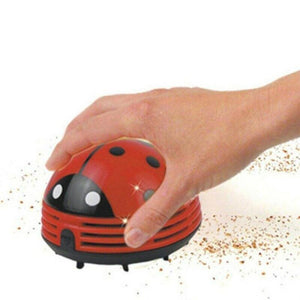 Mini Cute Ladybug Desktop Vacuum Cleaner - MekMart