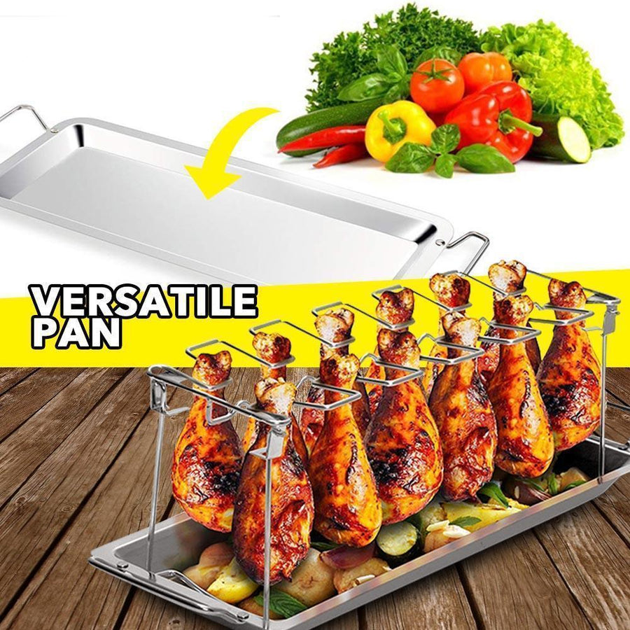 Roasted Chicken Rack Holder - MekMart