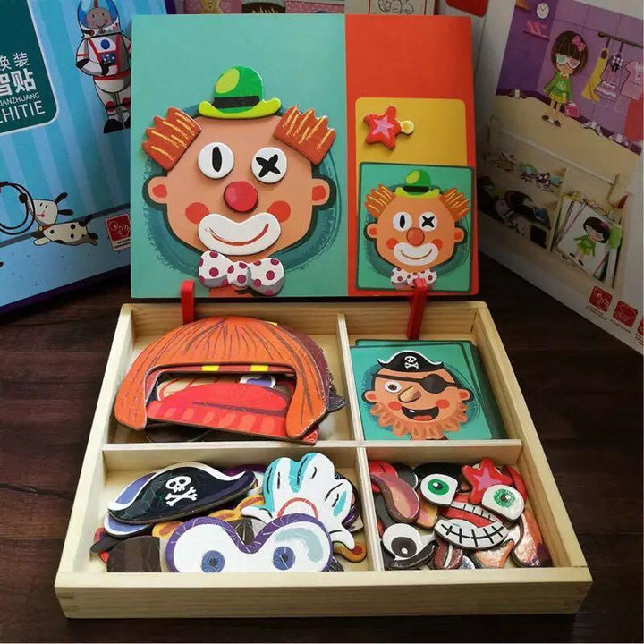 Educational Toys Magnetic Puzzles Game Set - MekMart