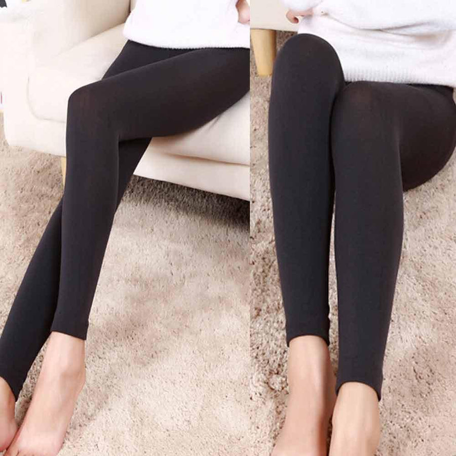 Four Style Winter tight warm thick cashmere pants - MekMart