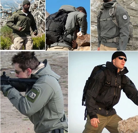 Super Outdoors Military Tactical Jacket - MekMart