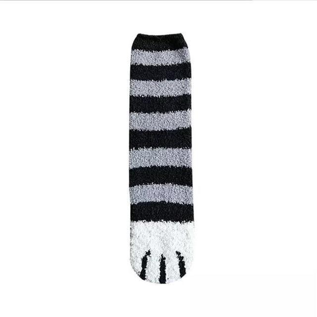 Winter Cat Claws Cute Thick Warm Sleep Floor Socks - MekMart