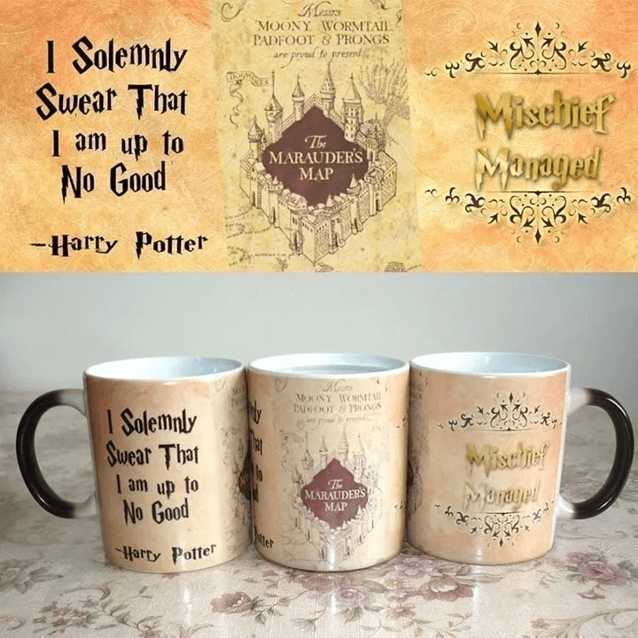 Morphing Mugs HP Marauders Map - MekMart